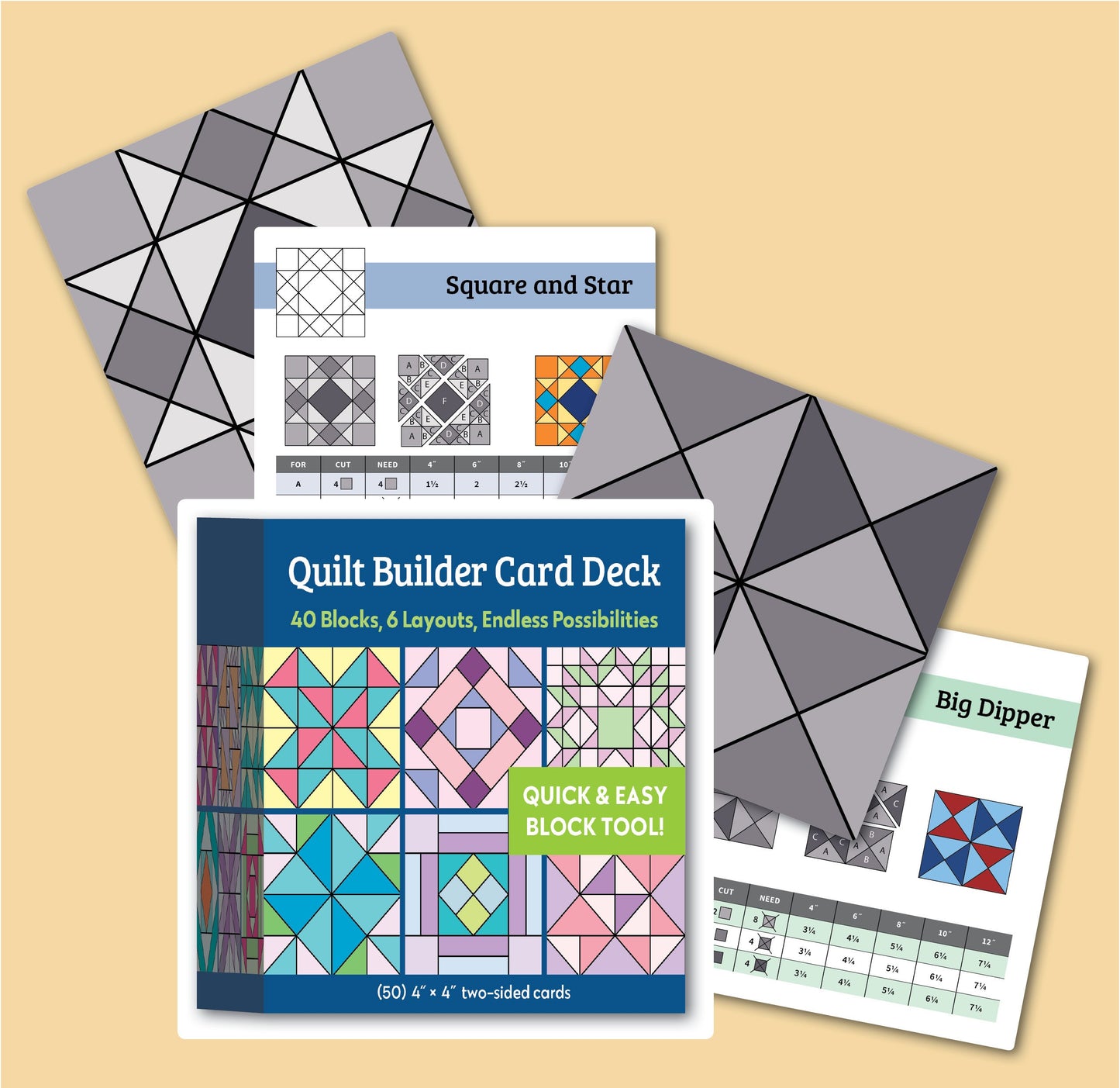 Quilt Builder Card Deck | C & T Publishing