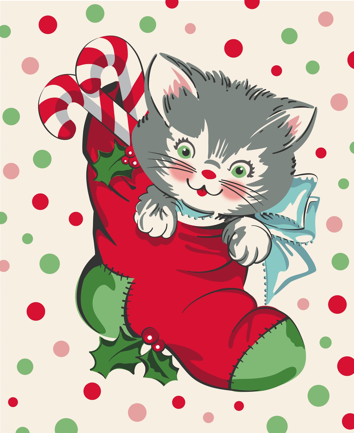 Kitty Christmas | Fat Quarter Bundle