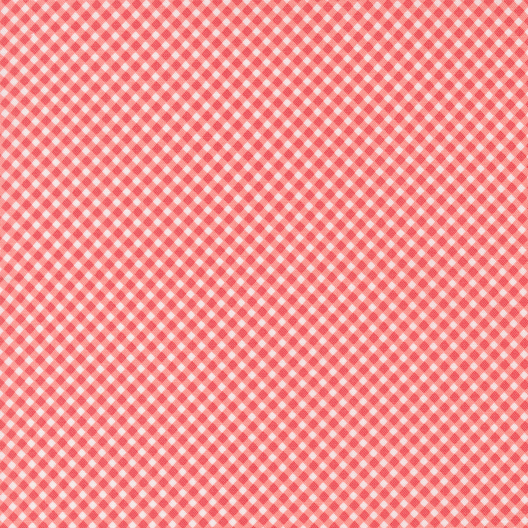 Strawberry Lemonade | Gingham Checks and Plaids Strawberry