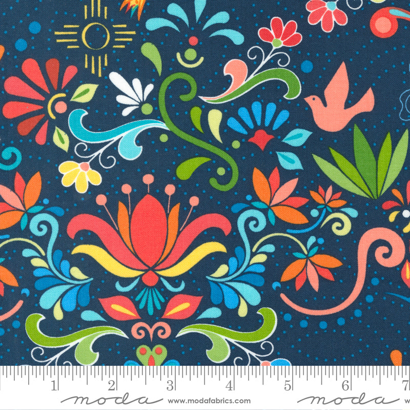 Land of Enchantment | Talavera Florals Superior Blue