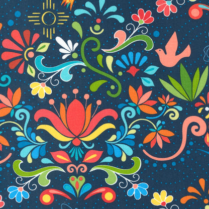 Land of Enchantment | Talavera Florals Superior Blue