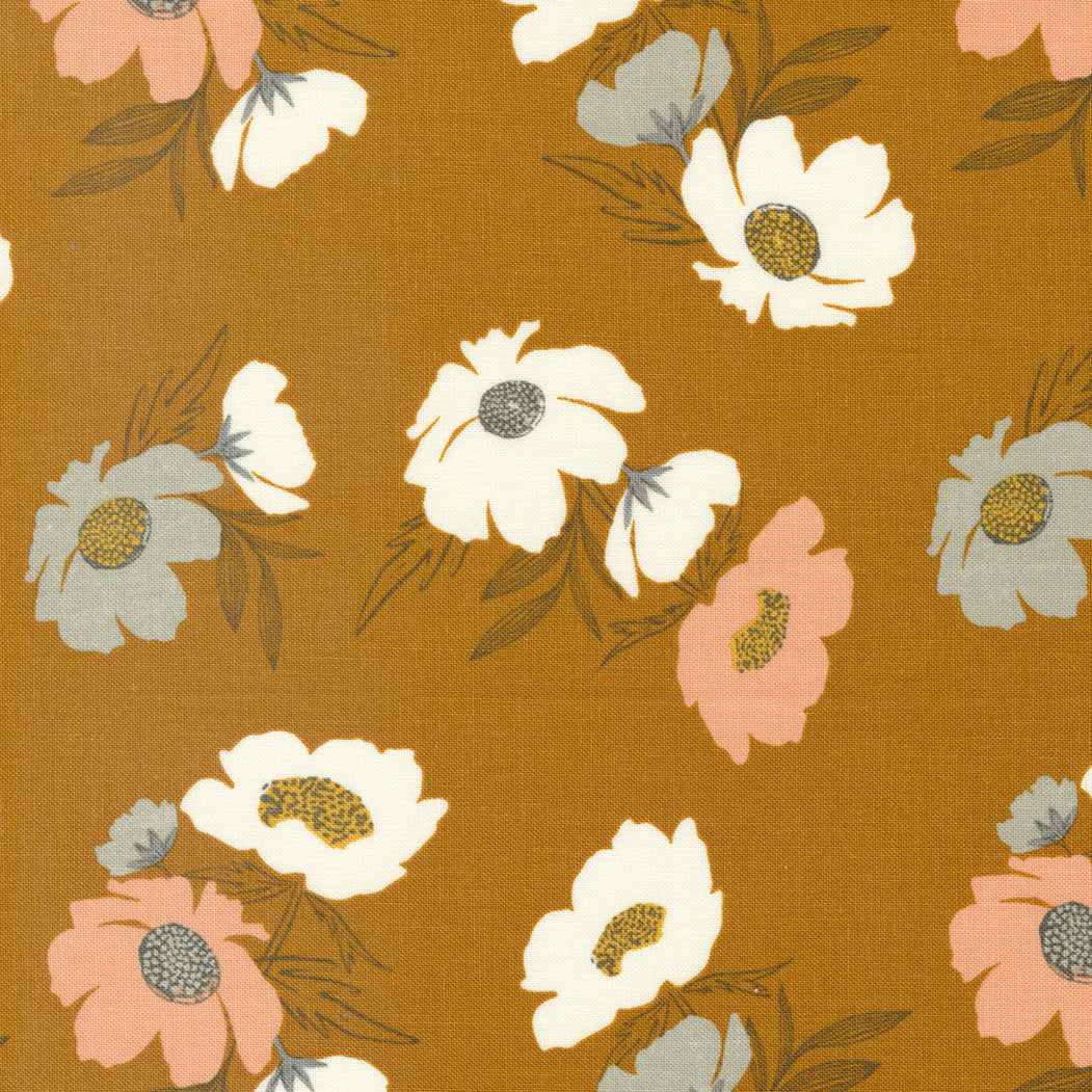 Woodland Wildflowers | Bold Bloom Florals Caramel