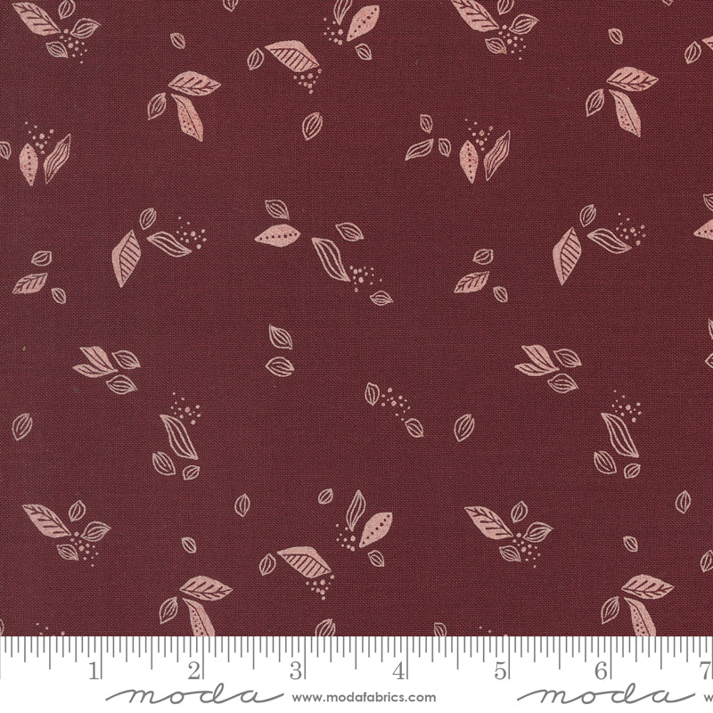 Folk & Lore | Leaf Twirl Burgundy