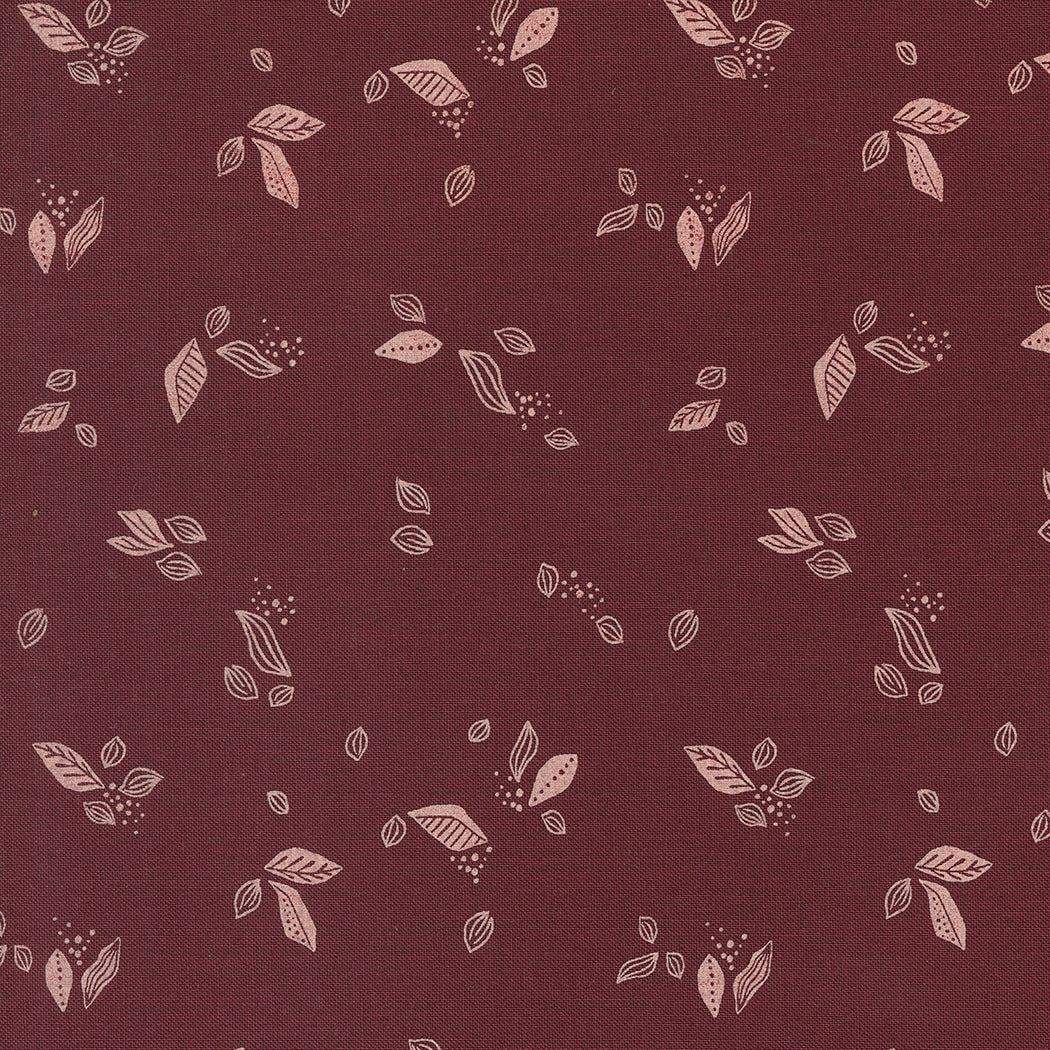 Folk & Lore | Leaf Twirl Burgundy