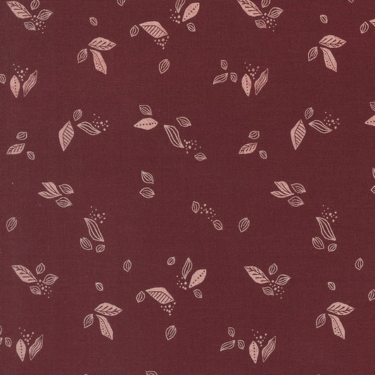 Folk & Lore | Leaf Twirl Burgundy