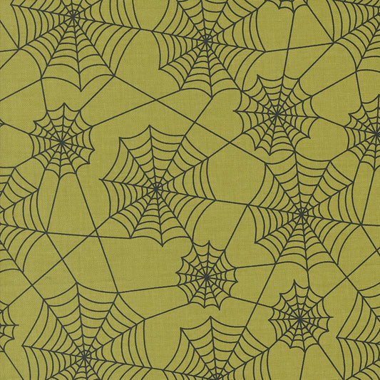 Hey Boo | Spider Webs Witchy Green