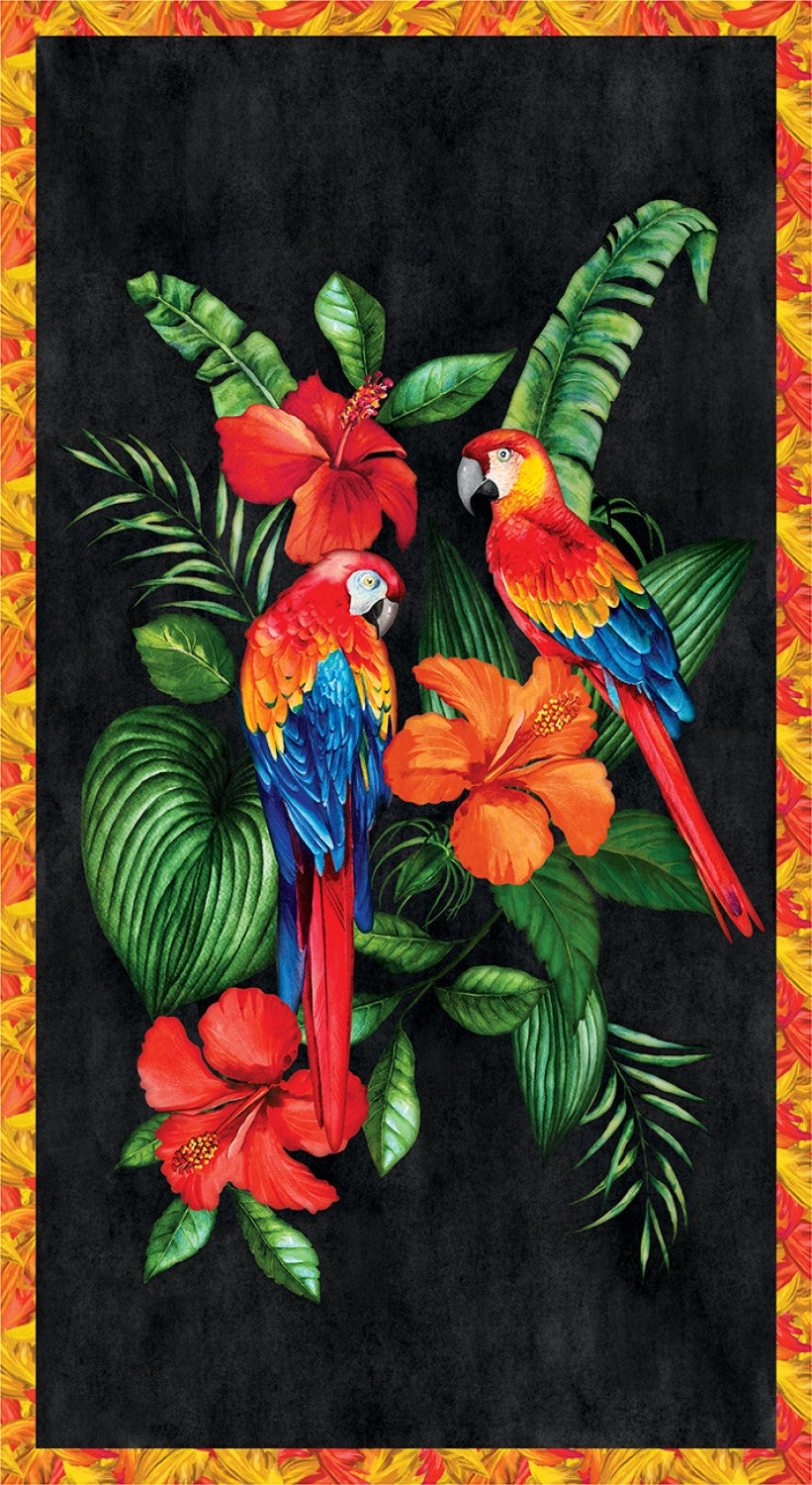 Tropical Paradise Macaw | Fat Quarter Bundle