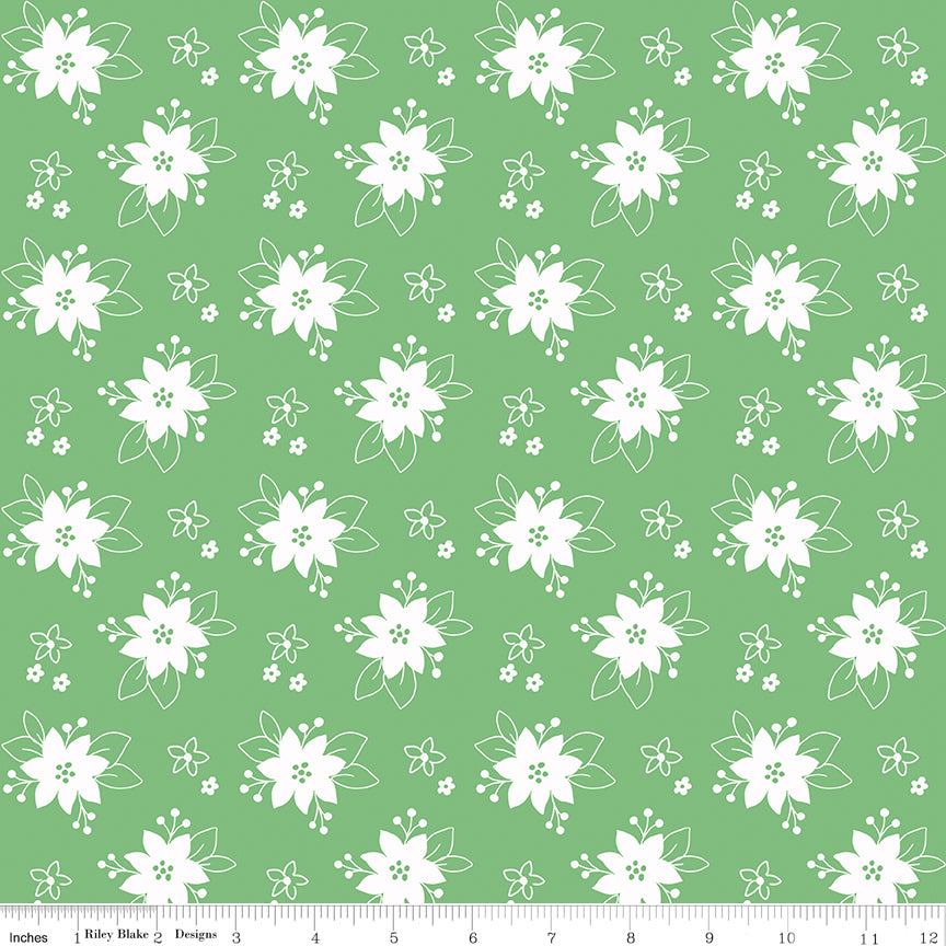 Pixie Noel 2 | Floral Green