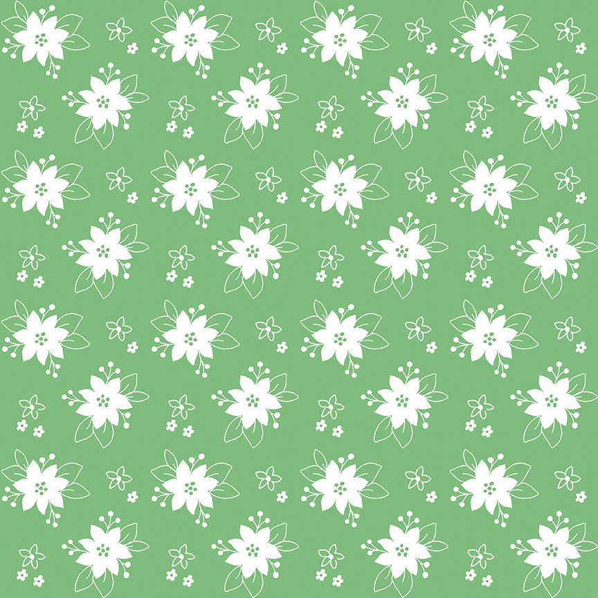 Pixie Noel 2 | Floral Green