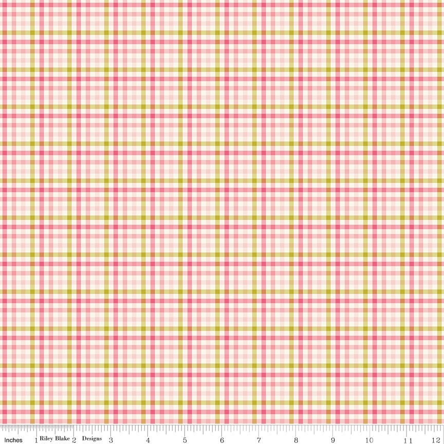 Adel in Summer | Plaid Pink