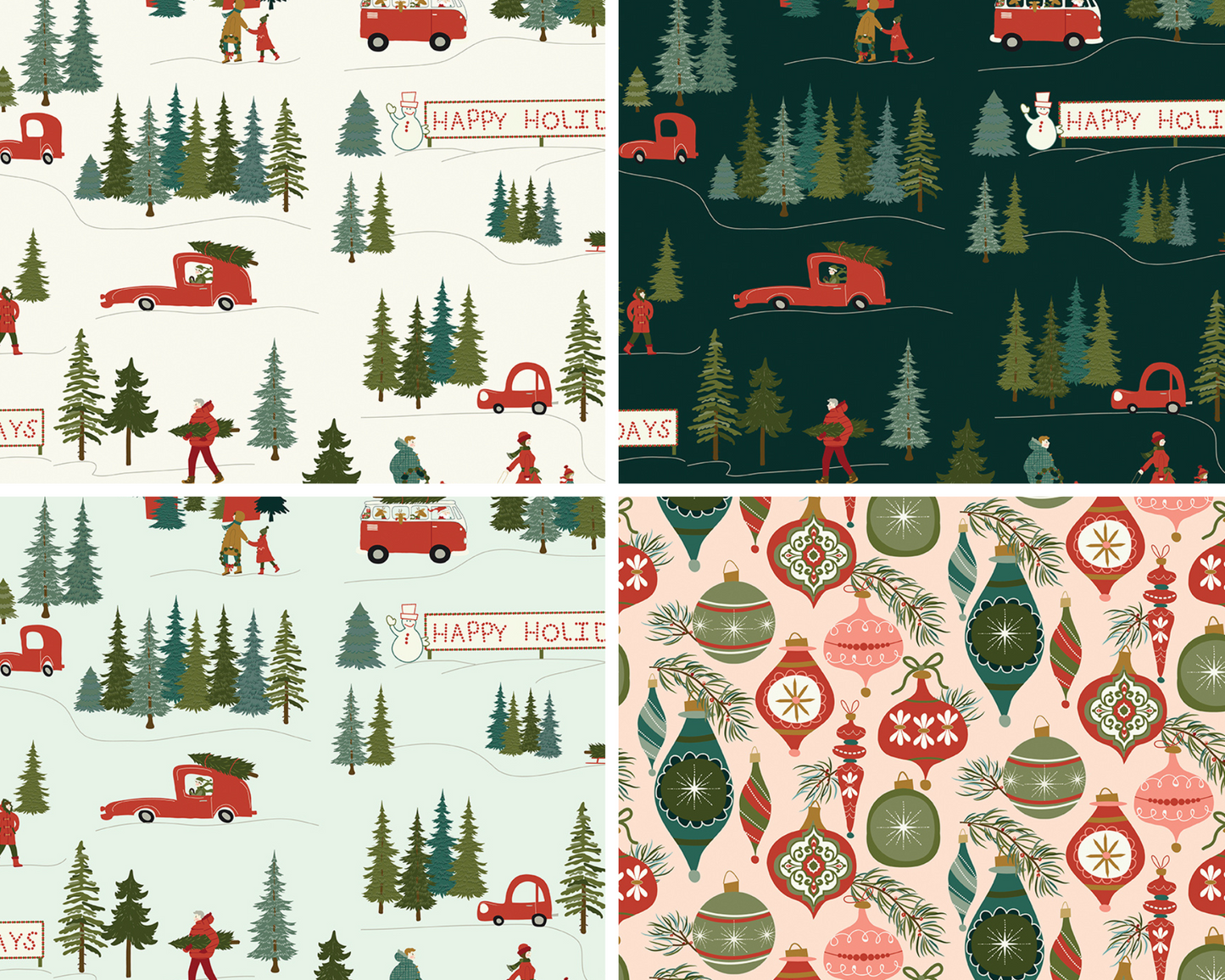 Christmas Is In Town | Fat Quarter Bundle