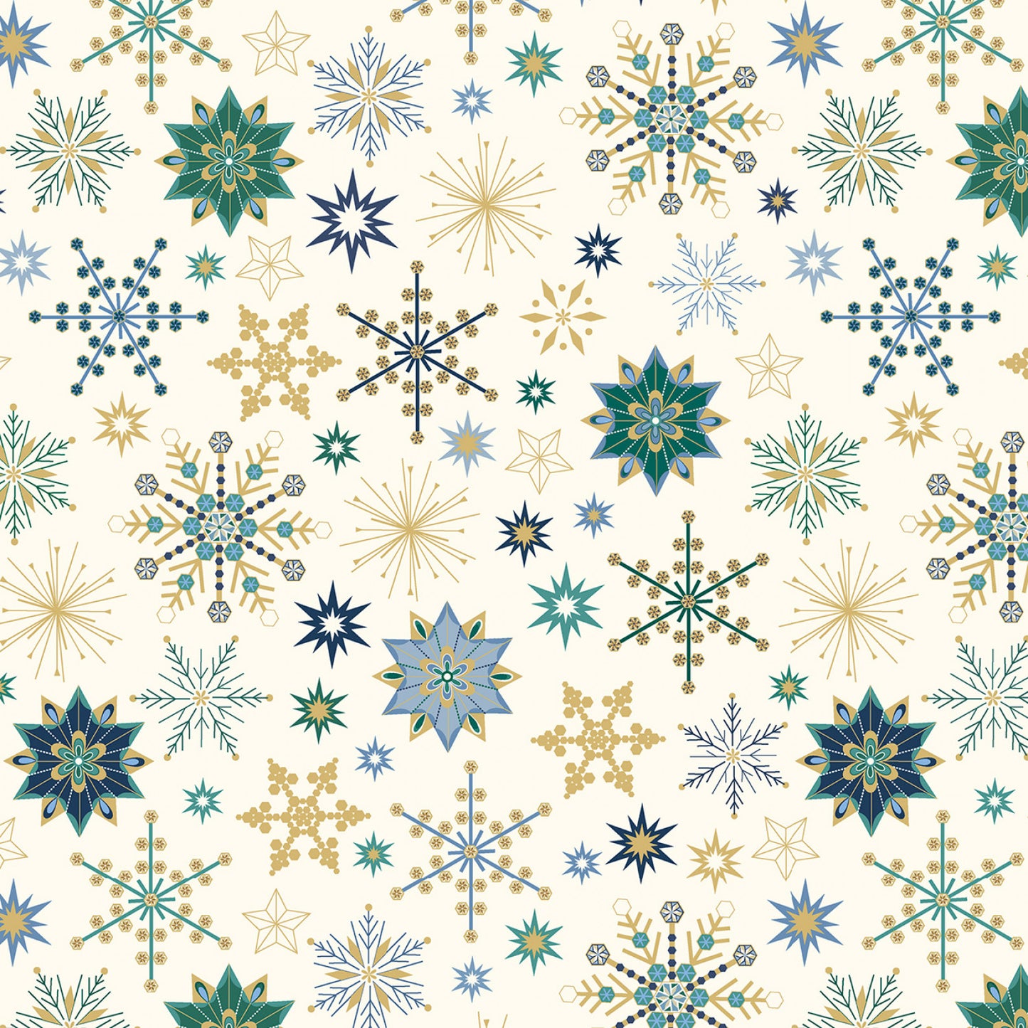 Deco The Halls  | Multi Snowflakes