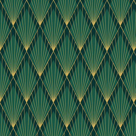 Deco The Halls  | Deco Diamonds Green