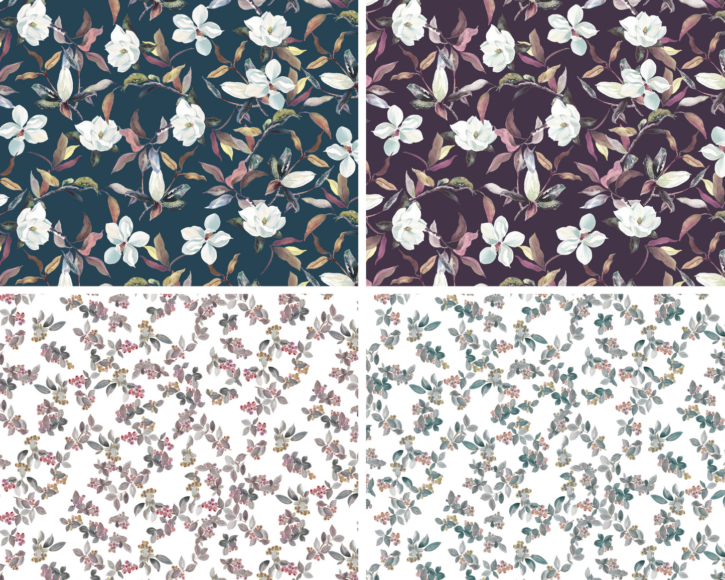 Floral Serenade | Fat Quarter Roll