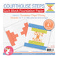 4" Courthouse Steps Foundation Paper | It's Sew Emma