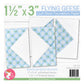 1.5" x 3" Flying Geese Foundation Paper | It's Sew Emma