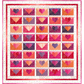 Love Letters Boxed Quilt Kit featuring I Heart Ombre Metallic by V & Co.