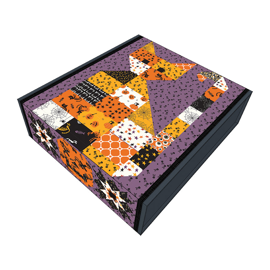 Calico Cats & Jacks Runner Kit Featuring Beggar's Night by Sandy Gervais