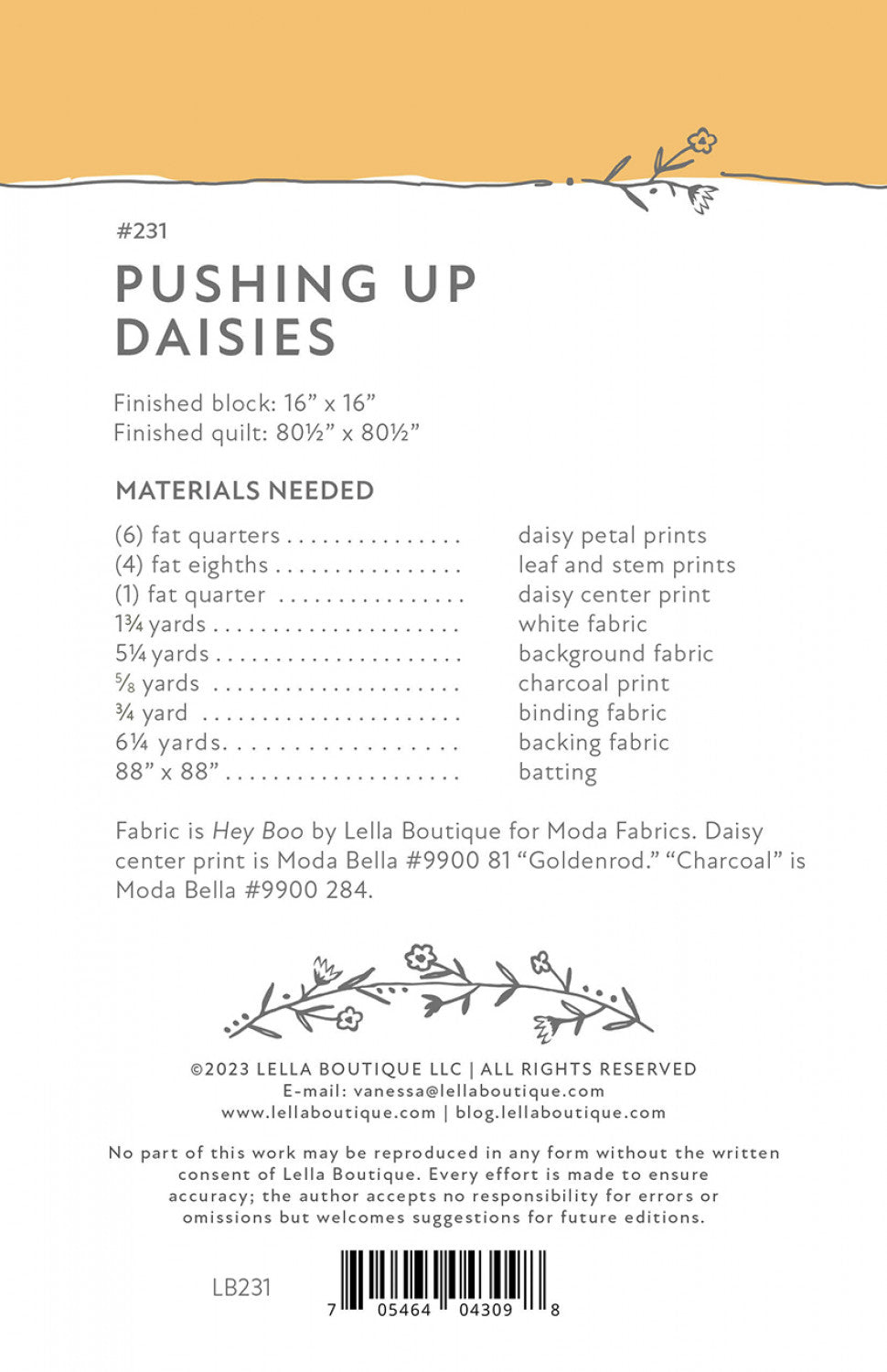 Pushing Up Daisies | Lella Boutique