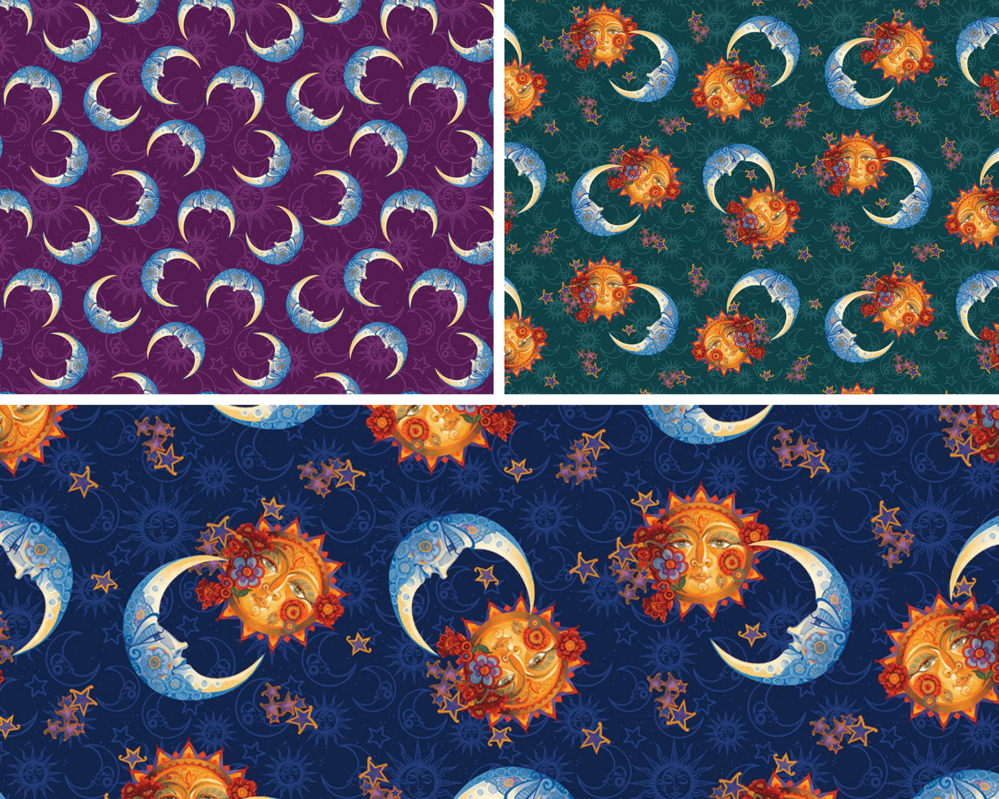 Moon and Sun | Fat Quarter Bundle