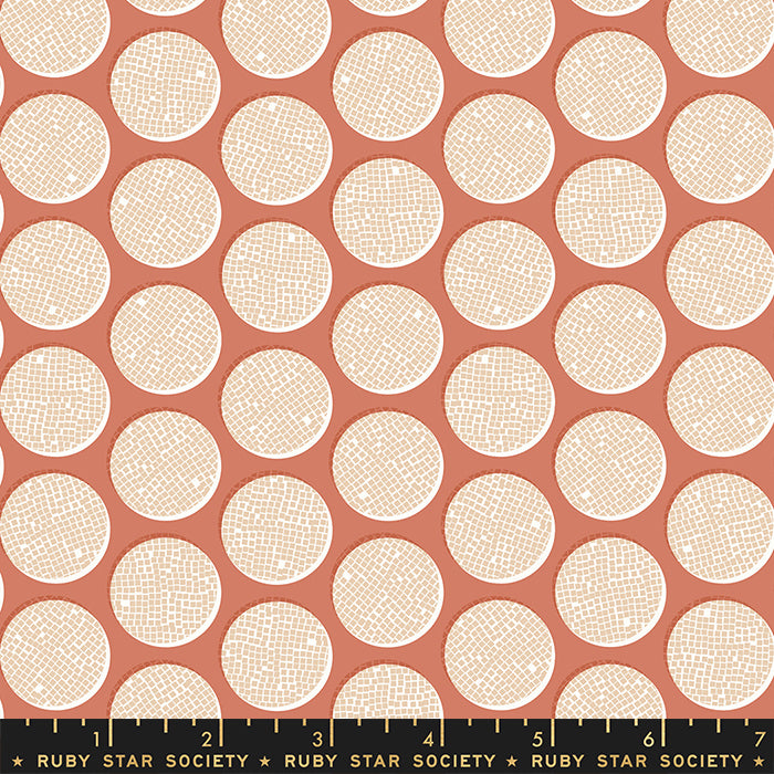 Sunbeam | Modern Geometric Dots Terracotta