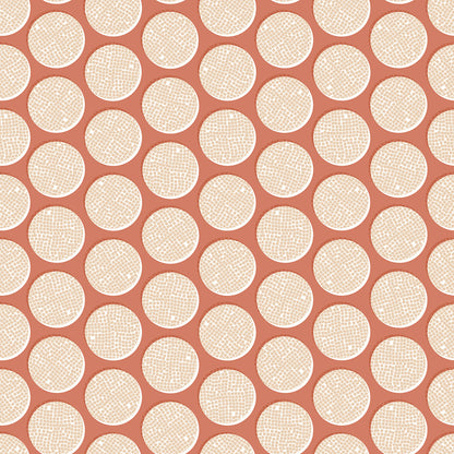 Sunbeam | Modern Geometric Dots Terracotta