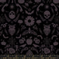 Good Spirits | Creepy Damask Halloween Black