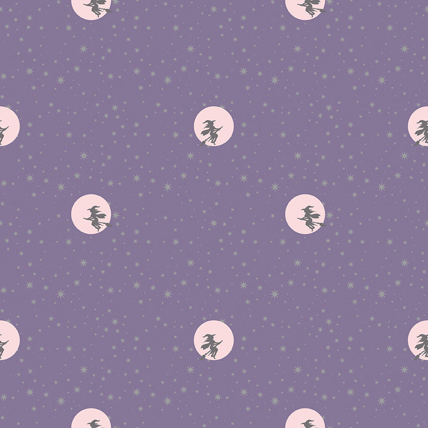 Spooky Schoolhouse | Starry Night Lilac Sparkle