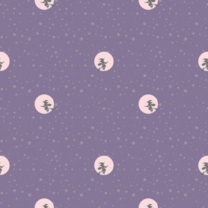 Spooky Schoolhouse | Starry Night Lilac Sparkle