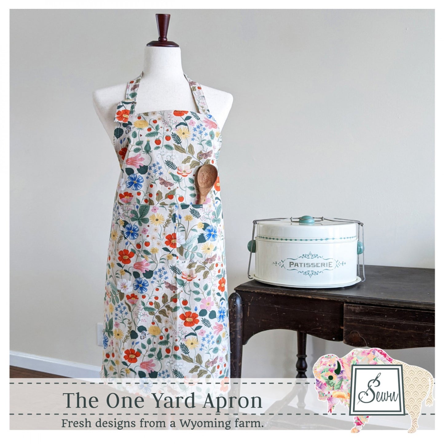 1 Yard Apron | Sewn Wyoming