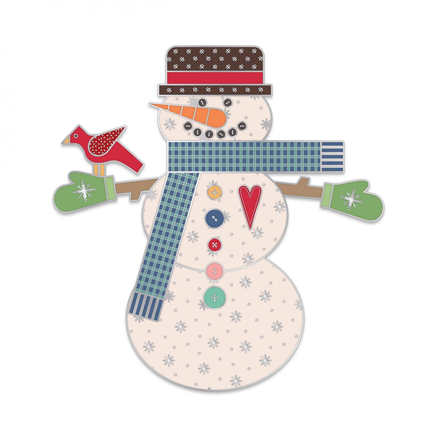 Let's Make a Snowman Needle Minder | Lori Holt