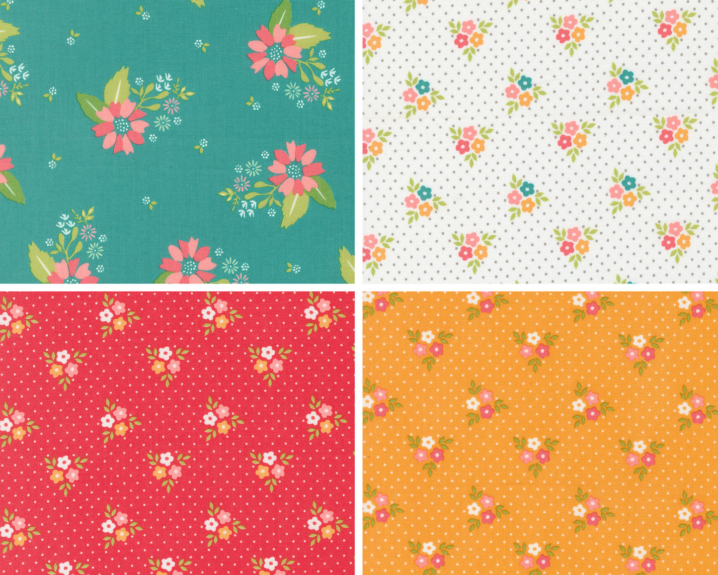 Strawberry Lemonade | Fat Quarter Bundle