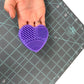 Heart Shaped Mat Cleaning Pad | The Gypsy Quilter