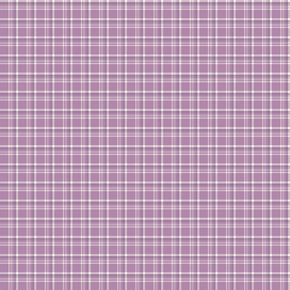Hello Spring | Plaid Lavender