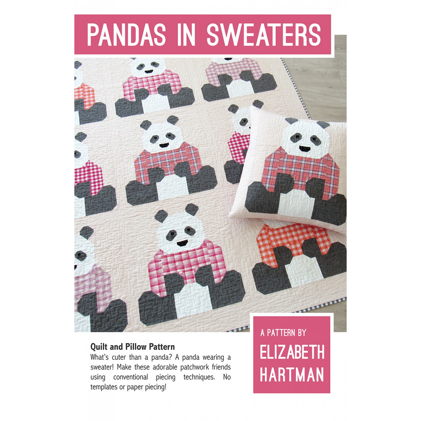 Pandas in Sweaters | Elizabeth Hartman