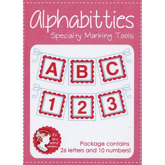 Pink Alphabitties Specialty Marking Tools