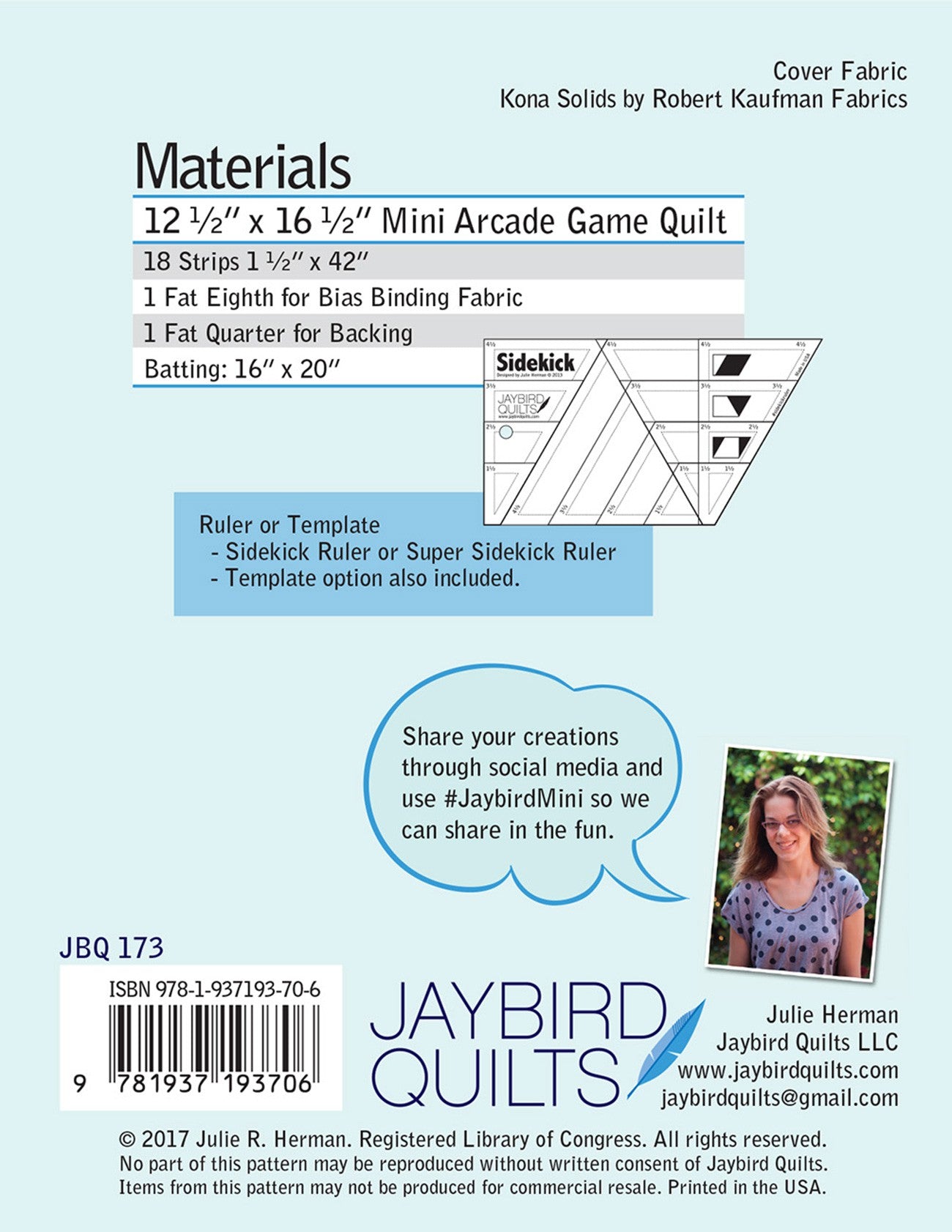 Mini Arcade Game | Jaybird Quilts