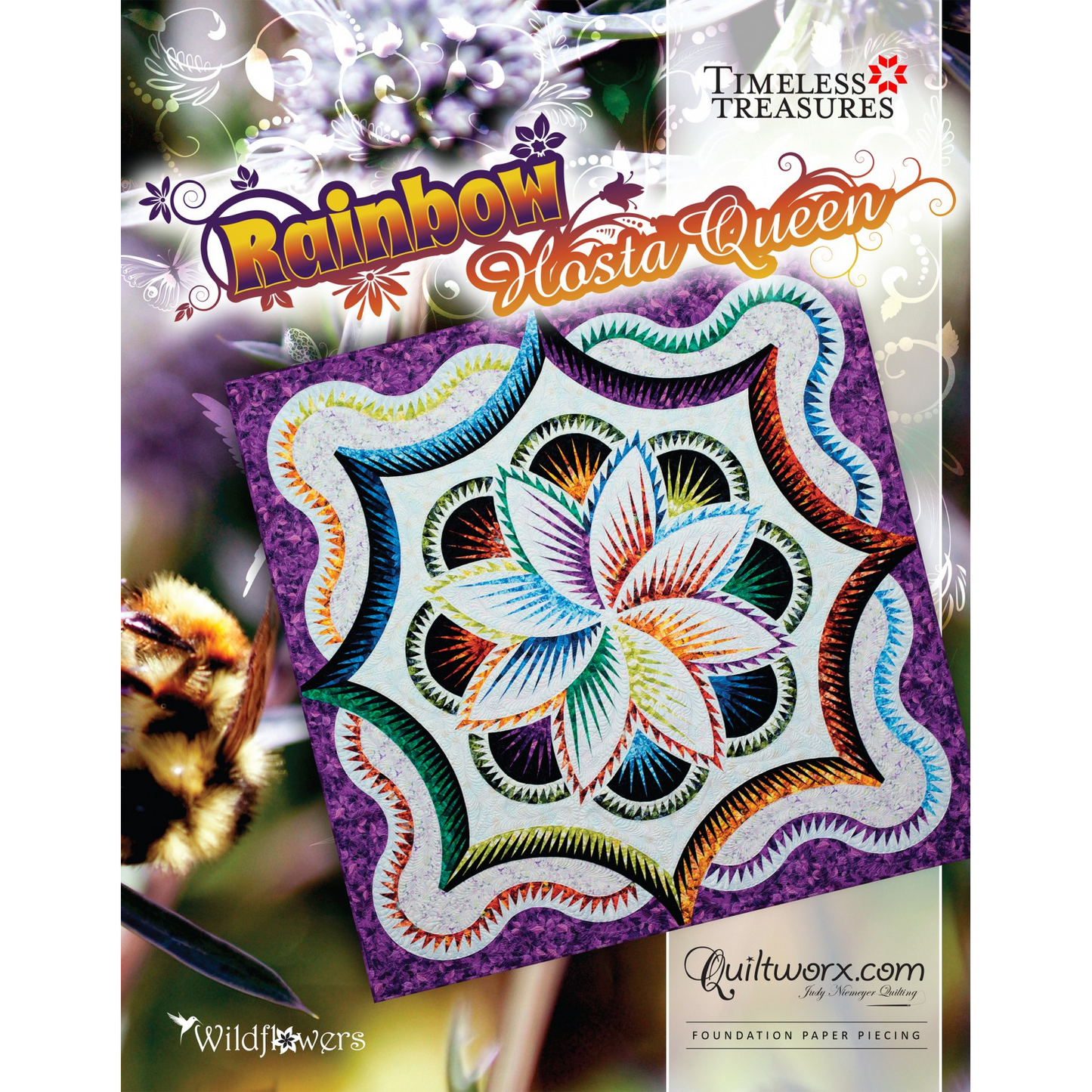 Rainbow Hosta Queen | Quiltworx