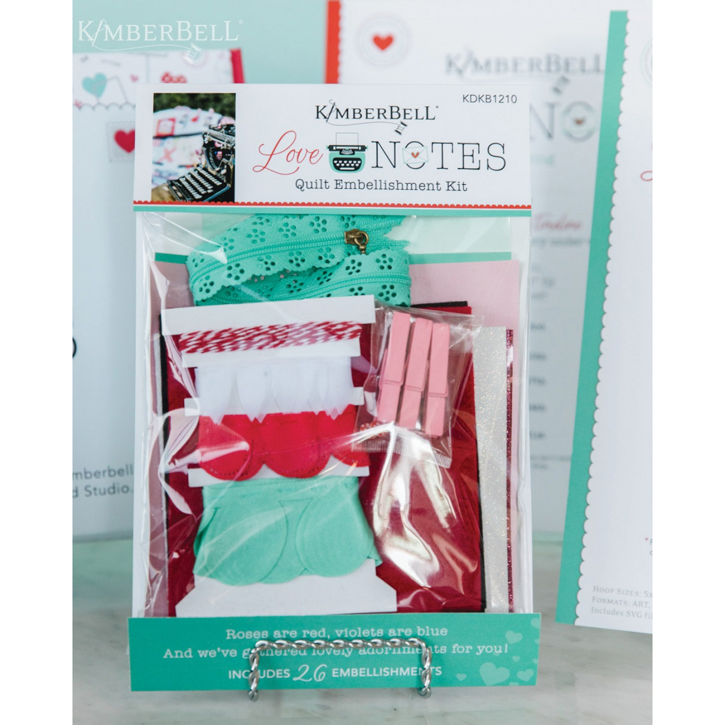 Love Notes | Quilt Embellishment Kit