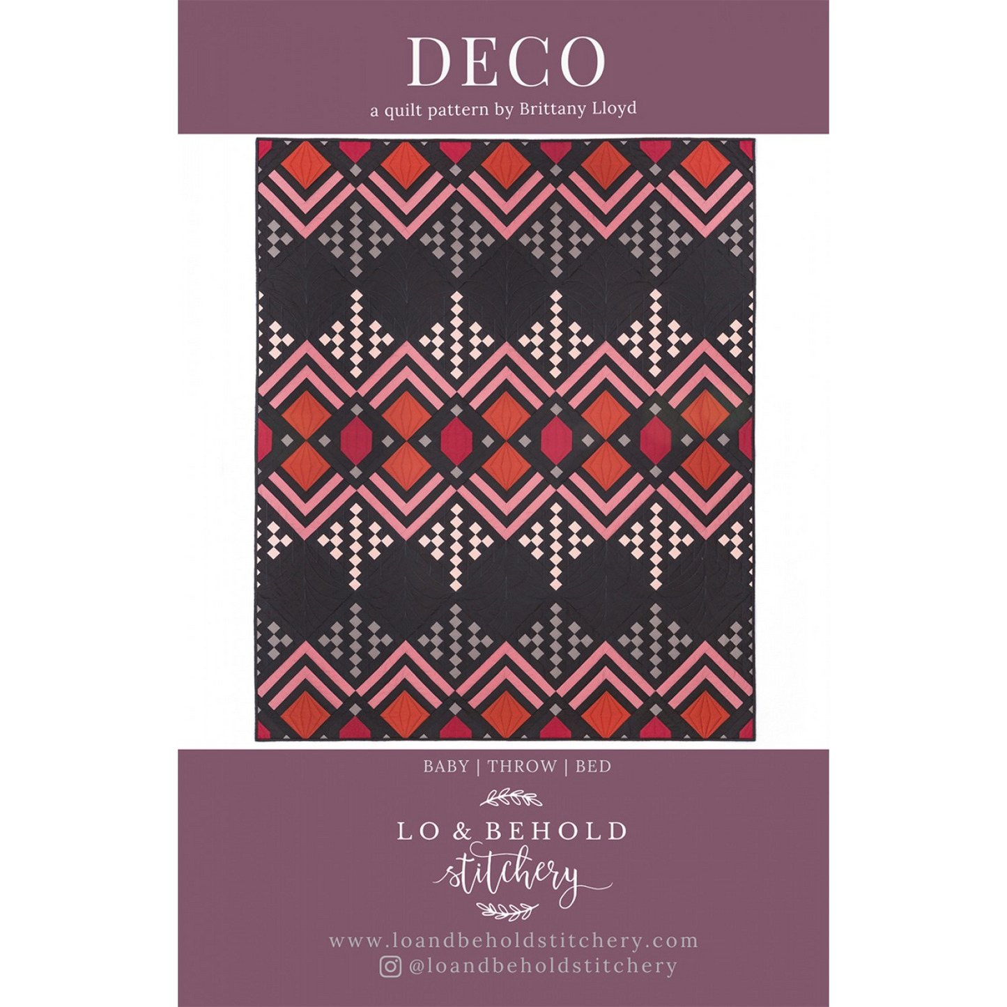 Deco | Lo & Behold Stitchery