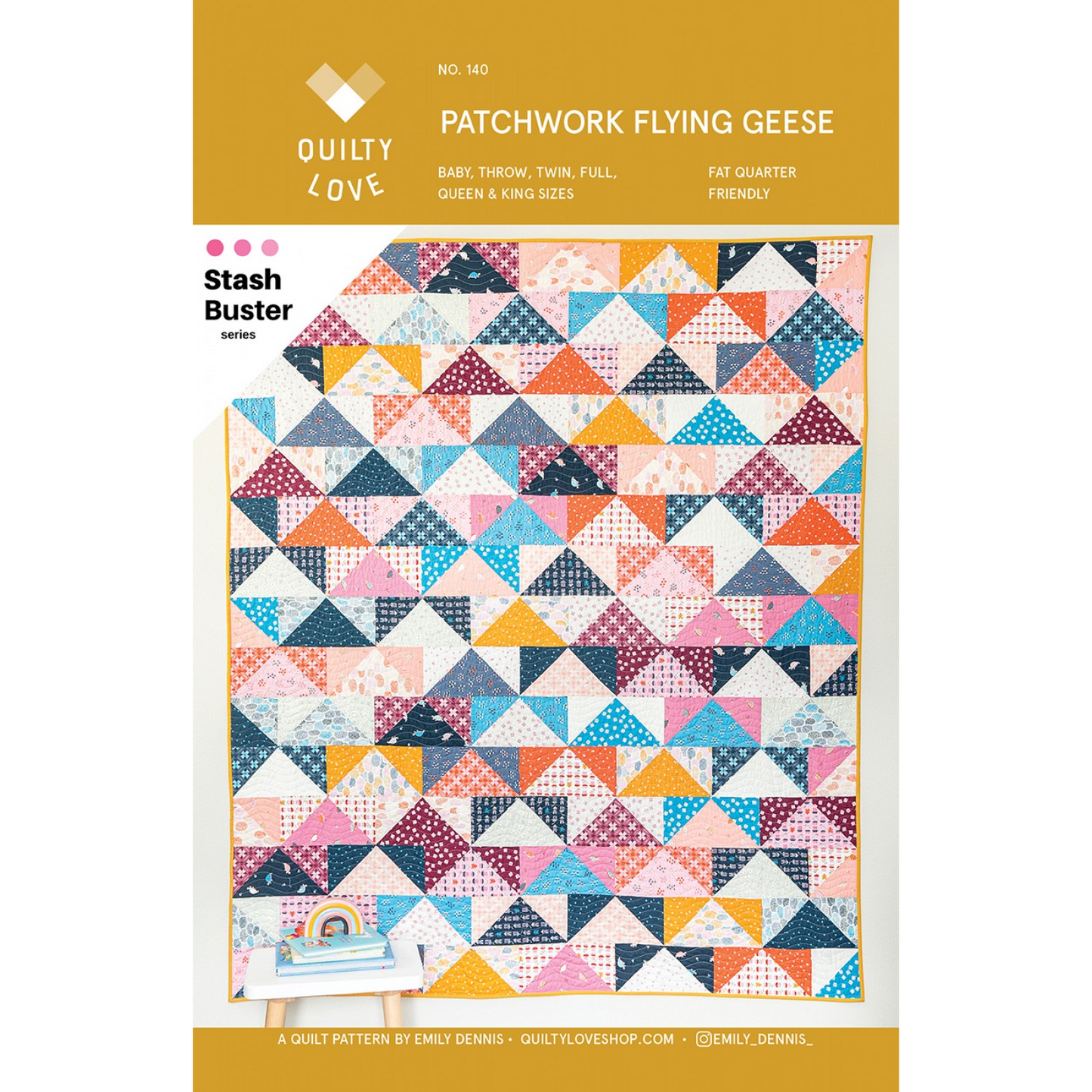 Patchwork Flying Geese | Quilty Love