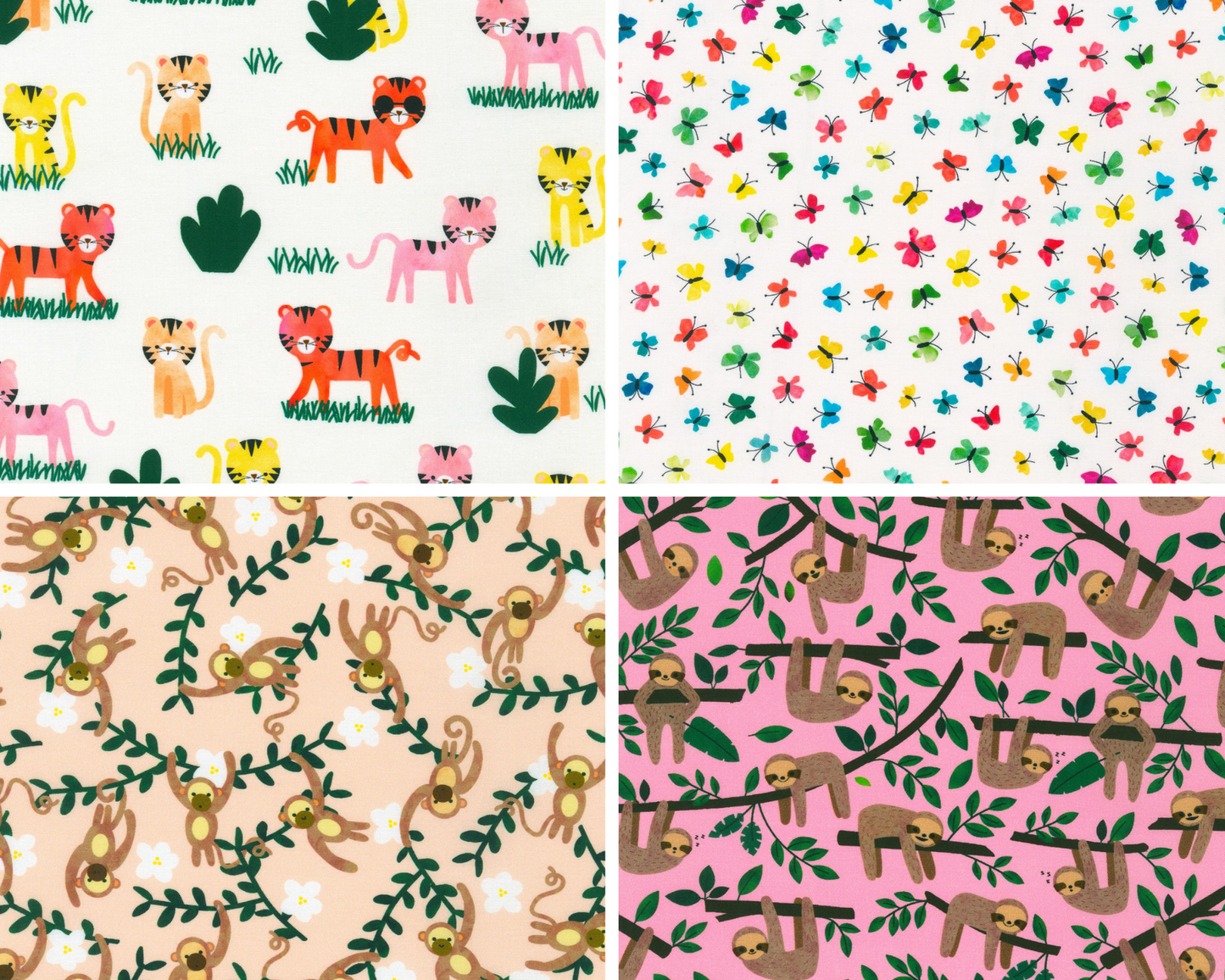 Rainforest Friends | Fat Quarter Bundle