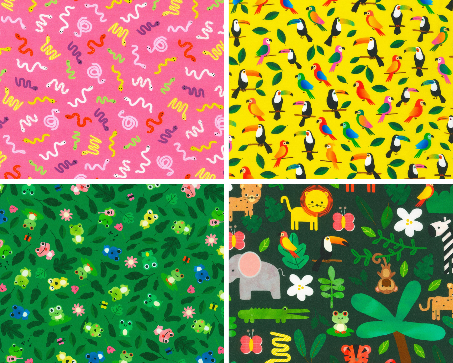 Rainforest Friends | Fat Quarter Bundle