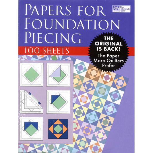 Foundation Paper Piecing | 100 Pages